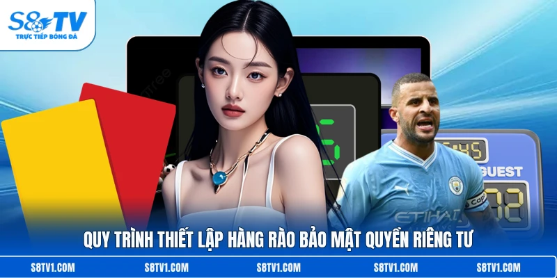 Quy trình thiết lập hàng rào bảo mật quyền riêng tư